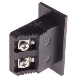1 pcs - RS PRO Fascia Thermocouple Connector for Use with Type J Thermocouple, Standard Size, ANSI Standard