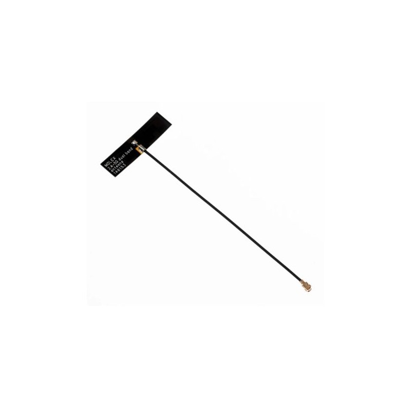 12 pcs - Molex 146153-0200 T-Bar WiFi Antenna, WiFi (Dual Band)