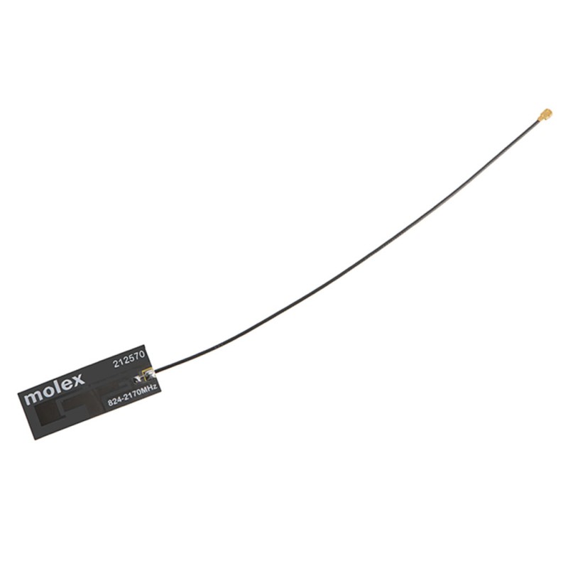 16 pcs - Molex 212570-0150 Square Omnidirectional GSM & GPRS Antenna, 2G (GSM/GPRS), 3G (UTMS), 4G (LTE)
