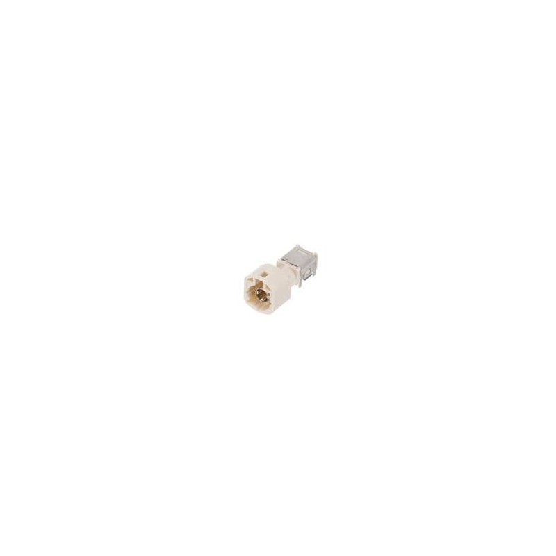 10 pcs : R195.160.B00 - RF Connectors / Coaxial Connectors Right-angle stamped& formed LVDS HSD PCB header coding B