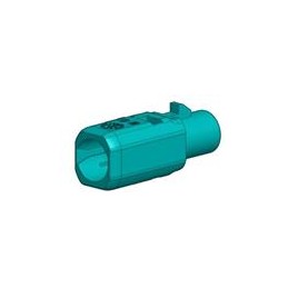 10 pcs : R197.135.A70 - RF Connector Accessories Simplex male housing RG174/ RG316/ RTK cable, for terminal with shielding ferru