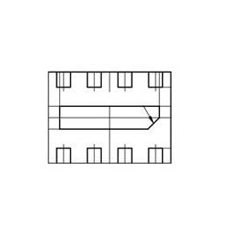 10 pcs : AP7368D-18RS4-7 - LDO Voltage Regulators LDO Low Voltage Standard X1-DFN1612-8 T&R 5K