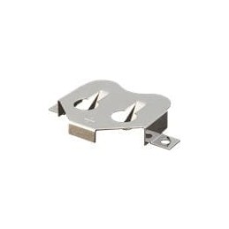 10 pcs : BAT-HLD-006-SMT - Coin Cell Battery Holders Holder for 2450 Batteries, Surface Mount, Bulk Packaging