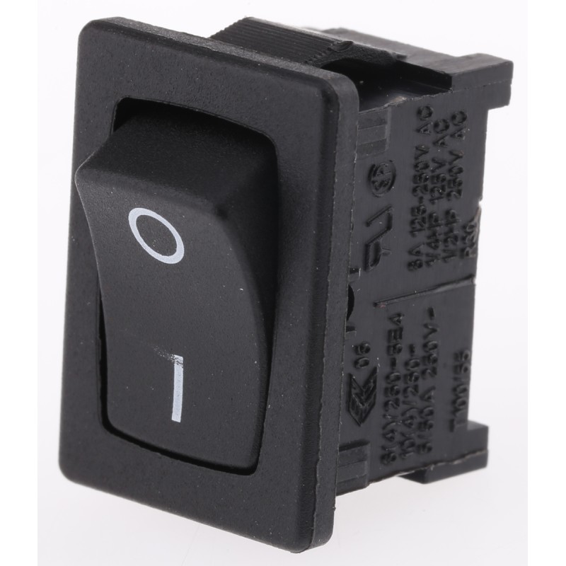 1 pcs - Marquardt SPST, On-None-Off Rocker Switch Panel Mount
