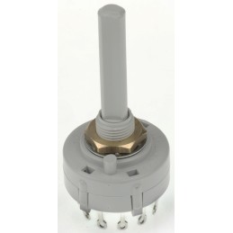 1 pcs - Lorlin, 12 Position SPST Rotary Switch, 150 mA @ 250 V ac, Solder Tab
