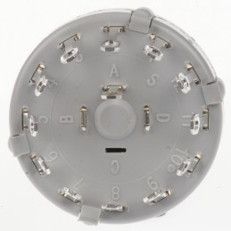 1 pcs - Lorlin, 12 Position SPST Rotary Switch, 150 mA @ 250 V ac, Solder Tab