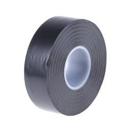 1 Reel of 1 - Advance Tapes AT7 Black PVC Electrical Tape, 19mm x 20m