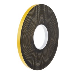 1 Reel of 10 M - RS PRO Black Foam Tape, 12mm x 10m, 3mm Thick