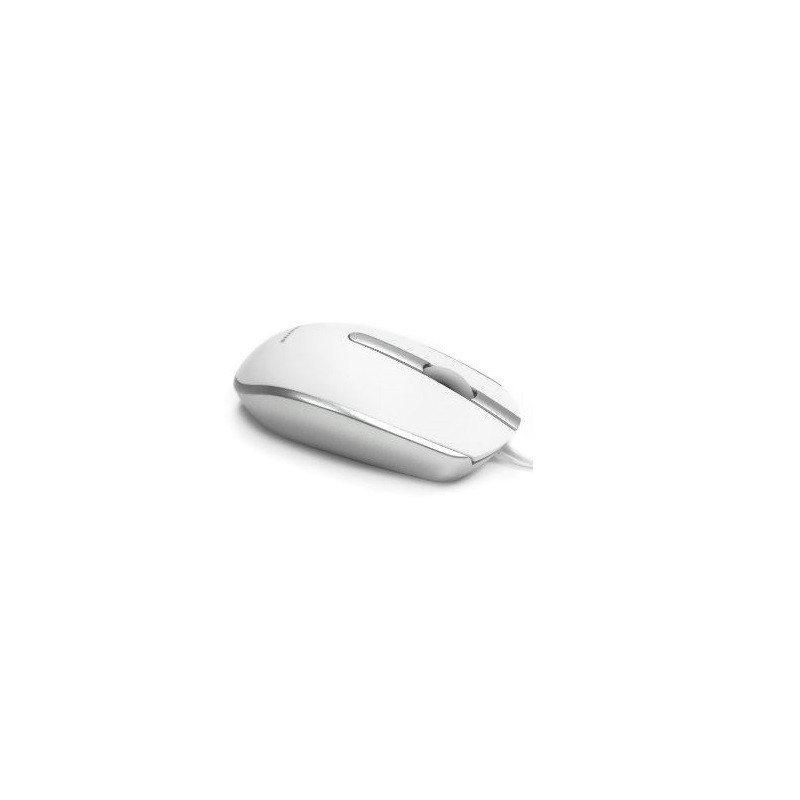 1 pcs - Ceratech M100 USBC 3 Button Wired Optical Mouse White
