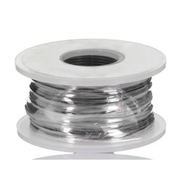 1 Reel of 30 M - Alpha Wire 3048 Series Black 0.08 mm² Hook Up Wire, 28 AWG, 7/0.13 mm, 30m, PVC Insulation
