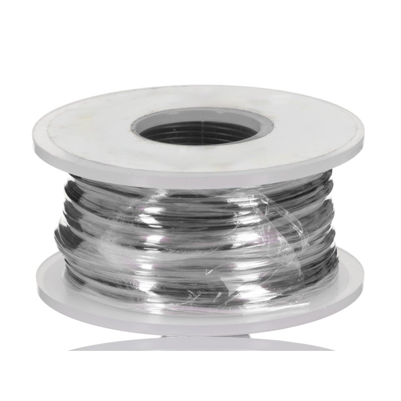 1 Reel of 30 M - Alpha Wire 3048 Series Black 0.08 mm² Hook Up Wire, 28 AWG, 7/0.13 mm, 30m, PVC Insulation