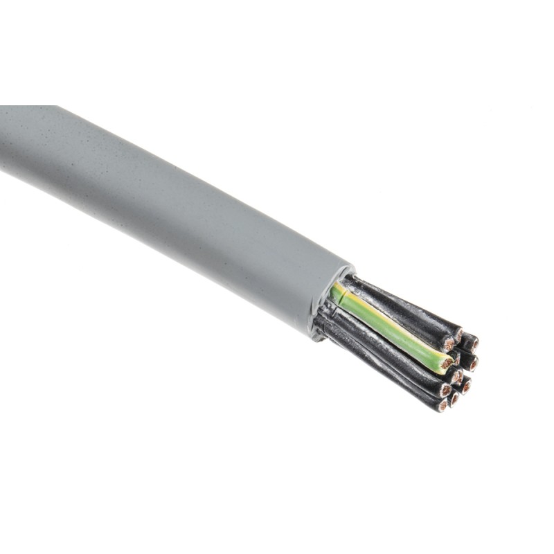 1 Reel of 50 M - Lapp ÖLFLEX CLASSIC 130 H Control Cable, 12 Cores, 1 mm², YY, Unscreened, 50m, Grey LSZH Sheath, 17 AWG