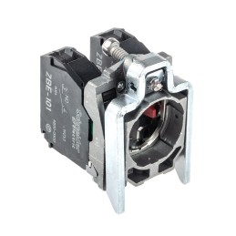 1 pcs - Schneider Electric Harmony XB4 Series Contact Block, 1 NO + 1 NC