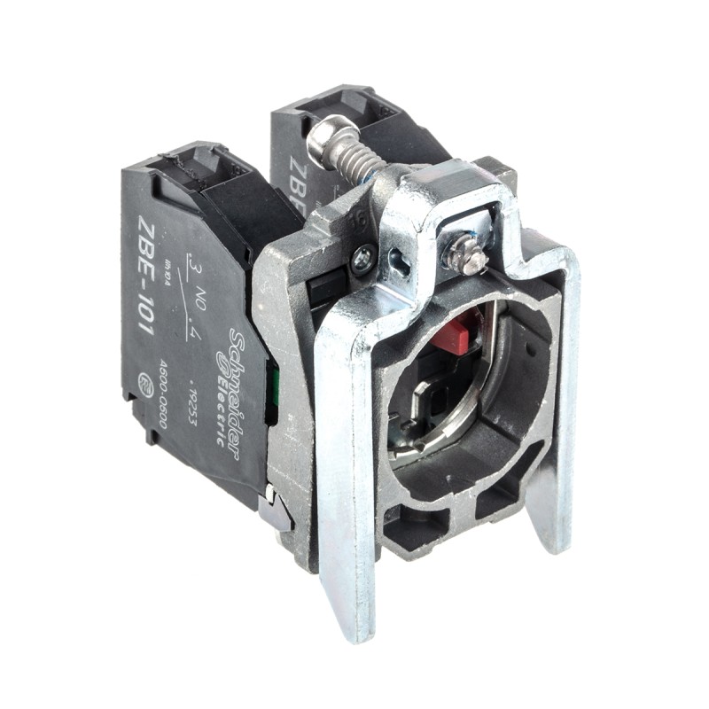 1 pcs - Schneider Electric Harmony XB4 Series Contact Block, 1 NO + 1 NC