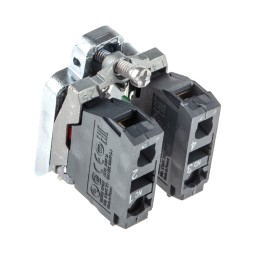 1 pcs - Schneider Electric Harmony XB4 Series Contact Block, 1 NO + 1 NC
