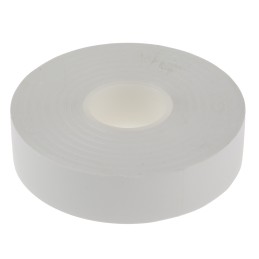 1 Reel of 33 M - Advance Tapes AT7 White PVC Electrical Tape, 19mm x 33m