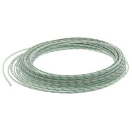 1 Reel of 10 M - RS PRO Type K Thermocouple Wire, 10m, Unscreened, Glass Fibre Insulation, +400°C Max, 1/0.315mm