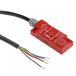 1 pcs - Allen Bradley Guardmaster 440N Series Magnetic Non-Contact Safety Switch, 24V dc, Plastic Housing, 2NC, 2m Cable