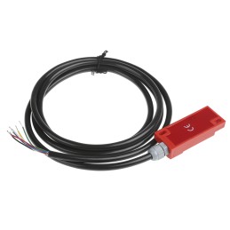 1 pcs - Allen Bradley Guardmaster 440N Series Magnetic Non-Contact Safety Switch, 24V dc, Plastic Housing, 2NC, 2m Cable