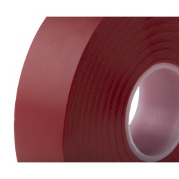 1 Reel of 33 M - Advance Tapes AT7 Red PVC Electrical Tape, 19mm x 33m