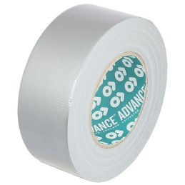 1 Reel of 50 M - Advance Tapes AT170 AT170 Duct Tape, 50m x 50mm, Silver, Gloss Finish