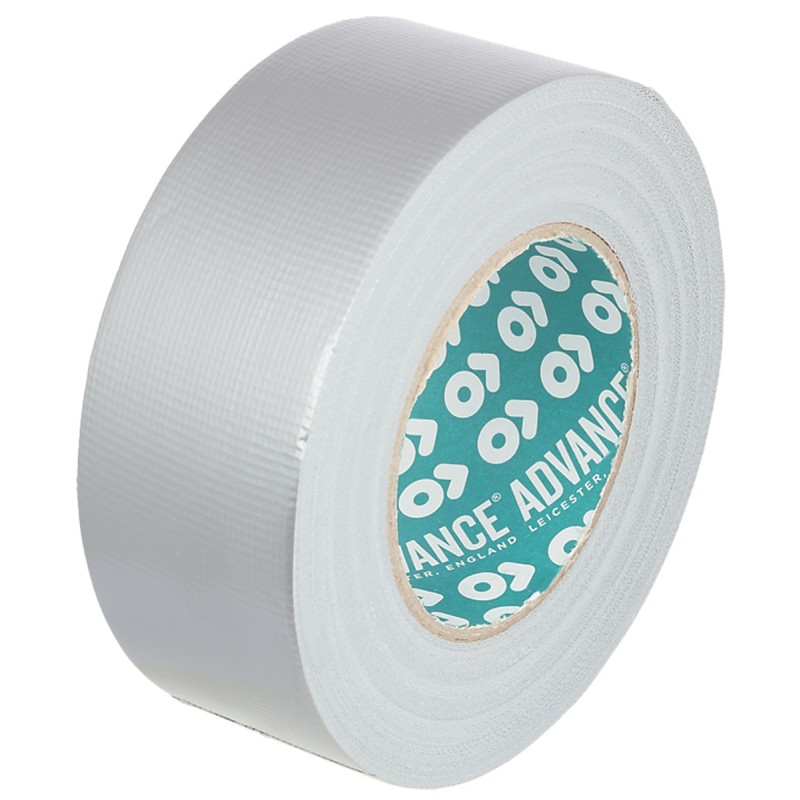 1 Reel of 50 M - Advance Tapes AT170 AT170 Duct Tape, 50m x 50mm, Silver, Gloss Finish