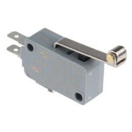 1 pcs - Honeywell Roller Lever Micro Switch, Tab Terminal, 16 A @ 250 V ac, SP-CO
