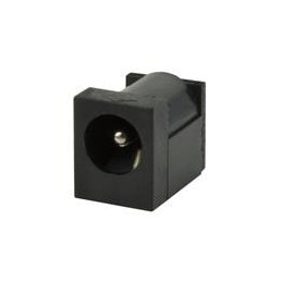 10 pcs : PJ-006A-SMT-TR - DC Power Connectors power jack, 2.0 x 5.5 mm, vertical, SMT, 1 switch, T&R package