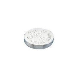 10 pcs : 317.MP 0% HG - Coin Cell Battery 1.55V 5.8 x 1.6mm 10.5mAh Multifunc Pk