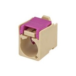 10 pcs : 59Z006-T00I - RF Connector Accessories Plastic housing Jack Right Angle I Beige