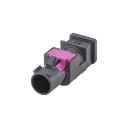 10 pcs : 59Z064-000A - RF Connector Accessories Plastic housing Plug Straight A Black