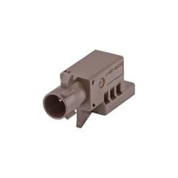10 pcs : 59Z118-C00F - RF Connector Accessories Plastic housing Plug Straight F Brown