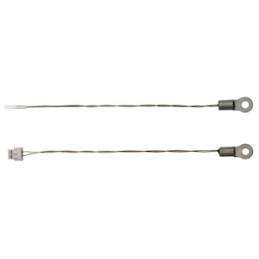 10 pcs - Vishay NTC Thermistor, 10kΩ Resistance, NTC Type, 5.5 x 11.5mm