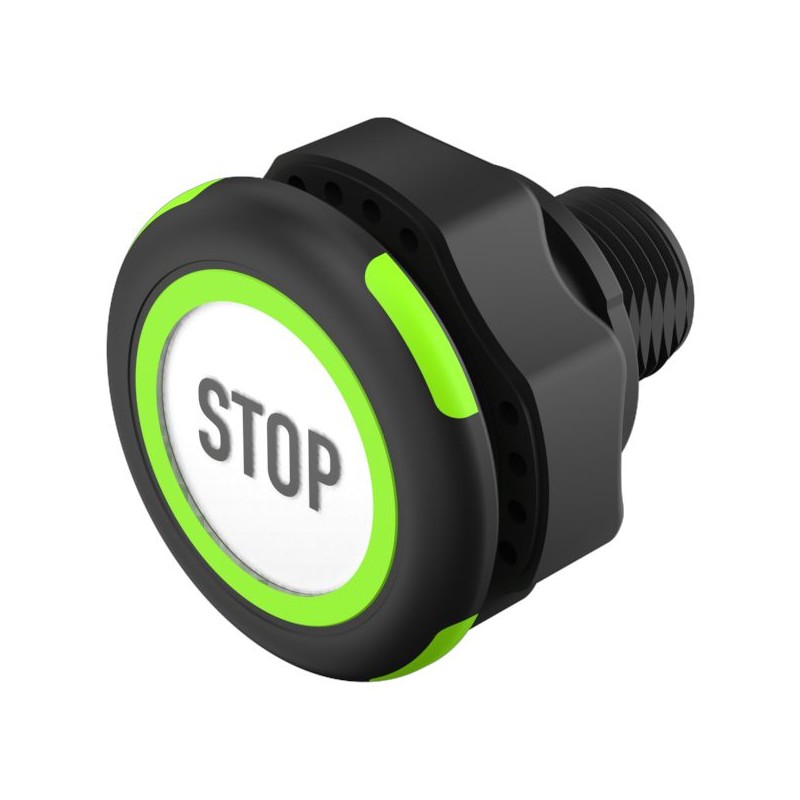 1 pcs - EAO Capacitive Switch NO,Illuminated, Red/Green, IO-Link, IP69K