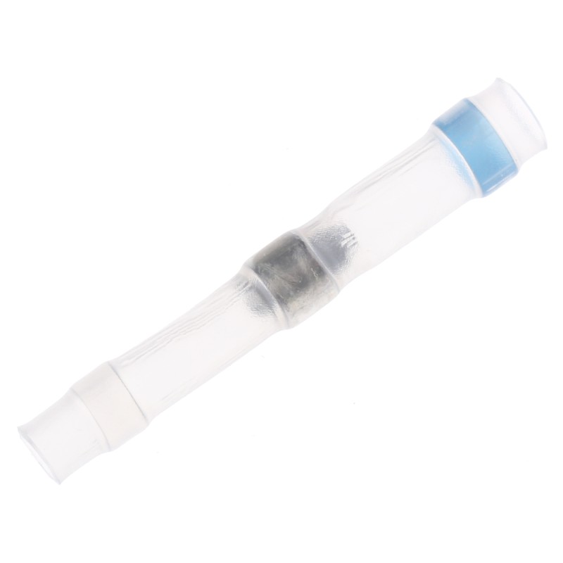 10 pcs - TE Connectivity Transparent Polyolefin Solder Sleeve 26mm Length 0.6 - 1.95mm Cable Diameter