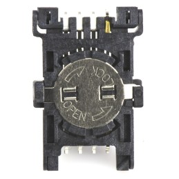 1 pcs - TE Connectivity 6 Way SAM, SIM Memory Card Connector With Solder Termination