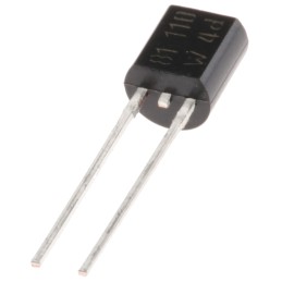 10 pcs - NXP Thermistor, 1.01kΩ Resistance, PTC Type, SOD70, 5.2 x 4.2 x 4.8mm