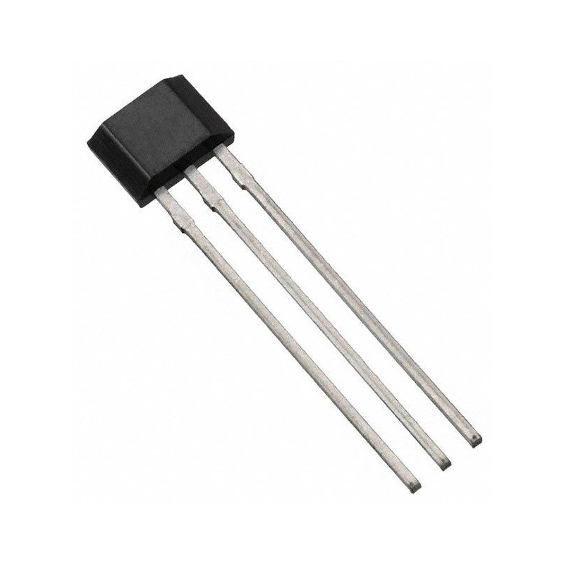 10 pcs - DiodesZetex Surface Mount Hall Effect Sensor, SIP, 3-Pin