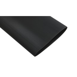 1 pcs - TE Connectivity Heat Shrink Tubing, Black 38mm Sleeve Dia. x 1.2m Length 2:1 Ratio, RNF-100 Series