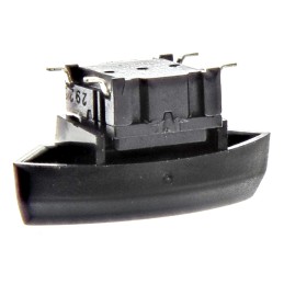 1 pcs - IP67 Black Tactile Switch, SPST 50 mA @ 24 V dc
