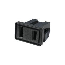 10 pcs : 738W-CX2-01 - AC Power Plugs & Receptacles Snap-In Mnt Solder