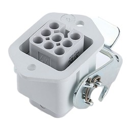 1 pcs - Epic Contact Hood Kit, 7 Way, 10A, Female, H-D, 250 V