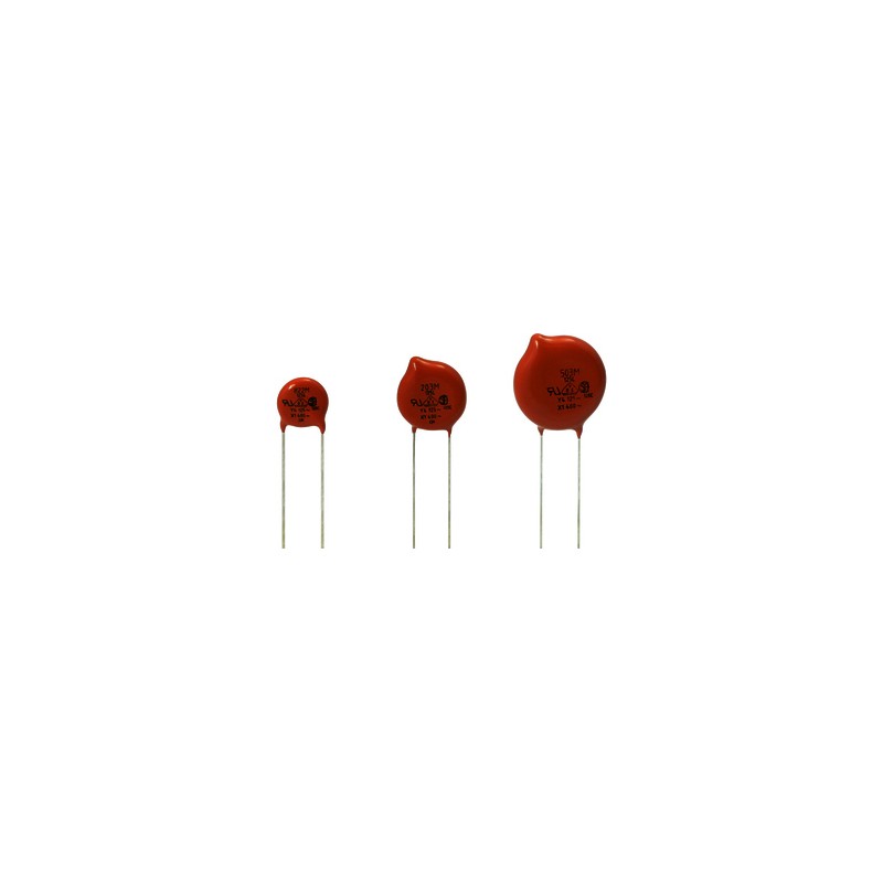 125 pcs - Vishay Single Layer Ceramic Capacitor (SLCC) 50nF 125V ac ±20% Y5V Dielectric, 125L, Through Hole +125°C Max Op. Temp.