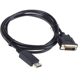 1 pcs - RS PRO Male DisplayPort to Male DVI-D Dual Link, PVC Cable, 1080p, 3m