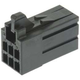 4800 pcs - TE Connectivity, Dynamic 2000 Female Connector Housing, 2.5mm Pitch, 6 Way, 2 Row