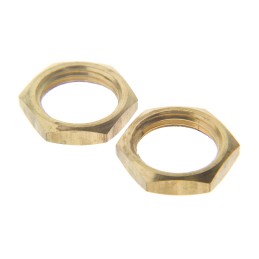 10 pcs - RS PRO Lock Nut for Use with Temperature Sensor, 1/8 BSPP