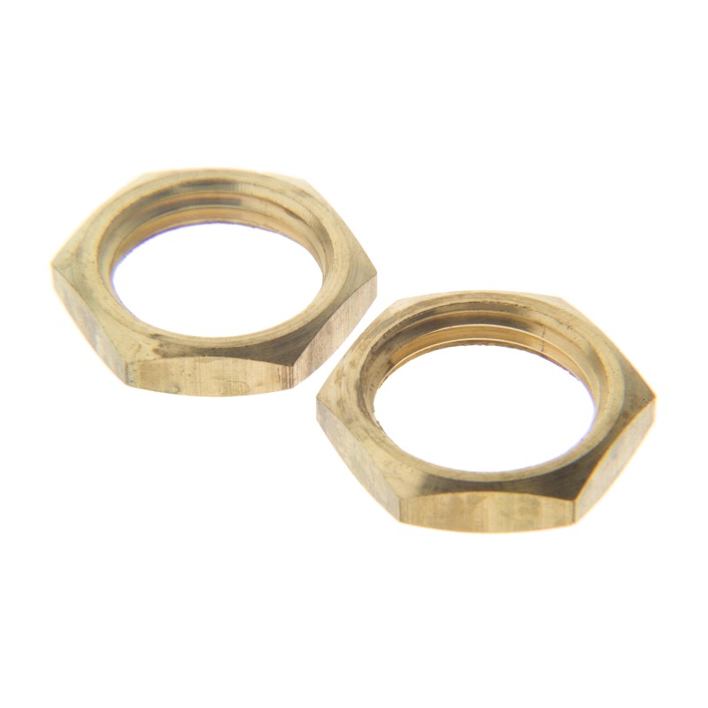 10 pcs - RS PRO Lock Nut for Use with Temperature Sensor, 1/8 BSPP