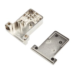 1 pcs - RS PRO PET D Sub Backshell, 15 Way, Strain Relief