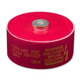 20 pcs - Vishay Single Layer Ceramic Capacitor (SLCC) 3.3nF 40kV dc -20 - +80% Y5U Dielectric, 715C, Screw Terminal +85°C