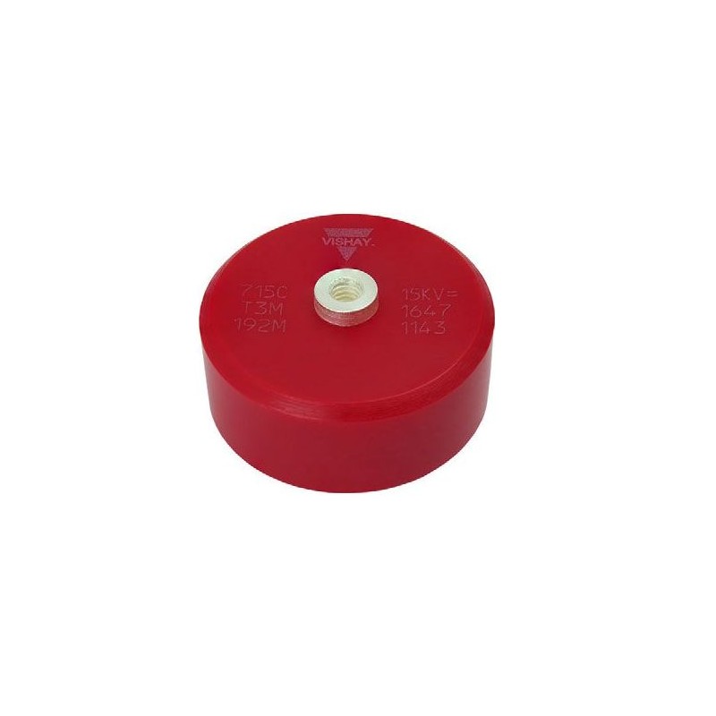 20 pcs - Vishay Single Layer Ceramic Capacitor (SLCC) 2.5nF 40kV dc -20 - +80% Y5U Dielectric, 715C, Screw Terminal +85°C